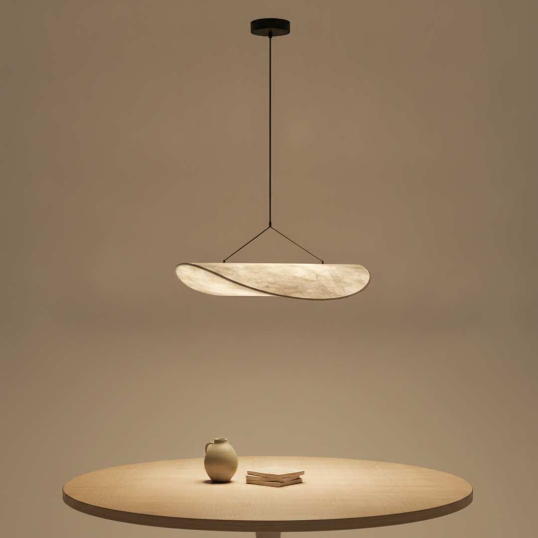 Keldvik — Cloudveil Pendant Light, Soft White TYVEK — Premium Catalog Look, square 1