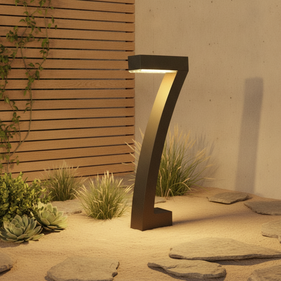 Keldvik — Dawnlight Outdoor Lamp, Solar-Powered Warm White Illumination — Modern Garden with Solar Lights, square 3