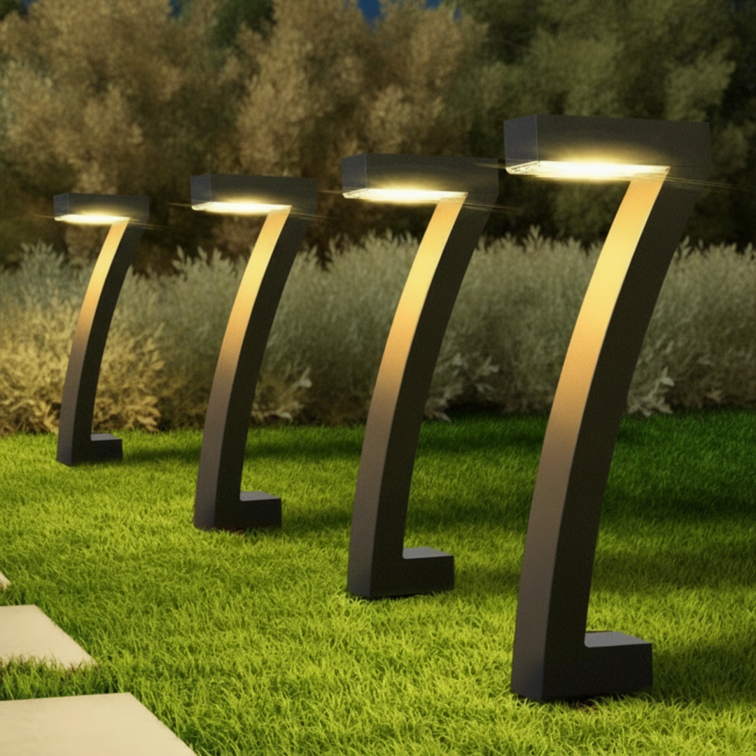 Keldvik — Dawnlight Outdoor Lamp, Solar-Powered Warm White Illumination — Outdoor Garden, square 1