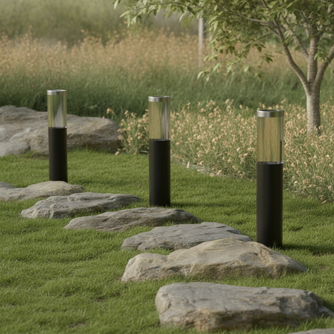Keldvik — Solen Outdoor Lamp, Stainless Steel Solar Light — Outdoor Garden, square 2