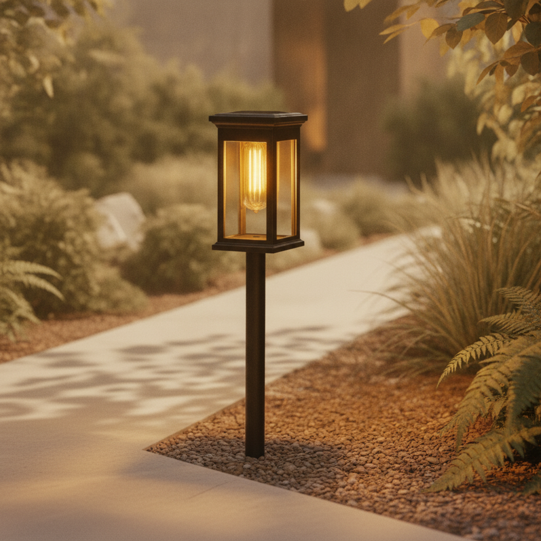 Keldvik — Vega Outdoor Lamp, Weather-Resistant Solar-Powered ABS — Outdoor Garden, square 6