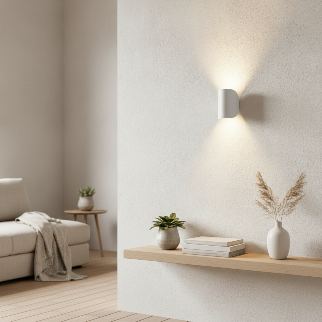 Keldvik — Bjorn Wall Sconce, Aluminium Up Down Light — Scandinavian Minimal Interior, square 1