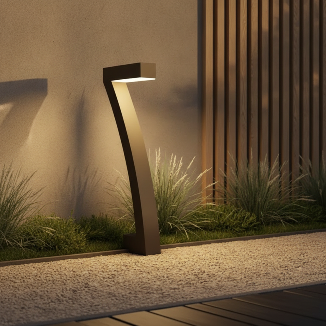 Keldvik — Dawnlight Outdoor Lamp, Solar-Powered Warm White Illumination — Modern Garden with Solar Lights, square 4