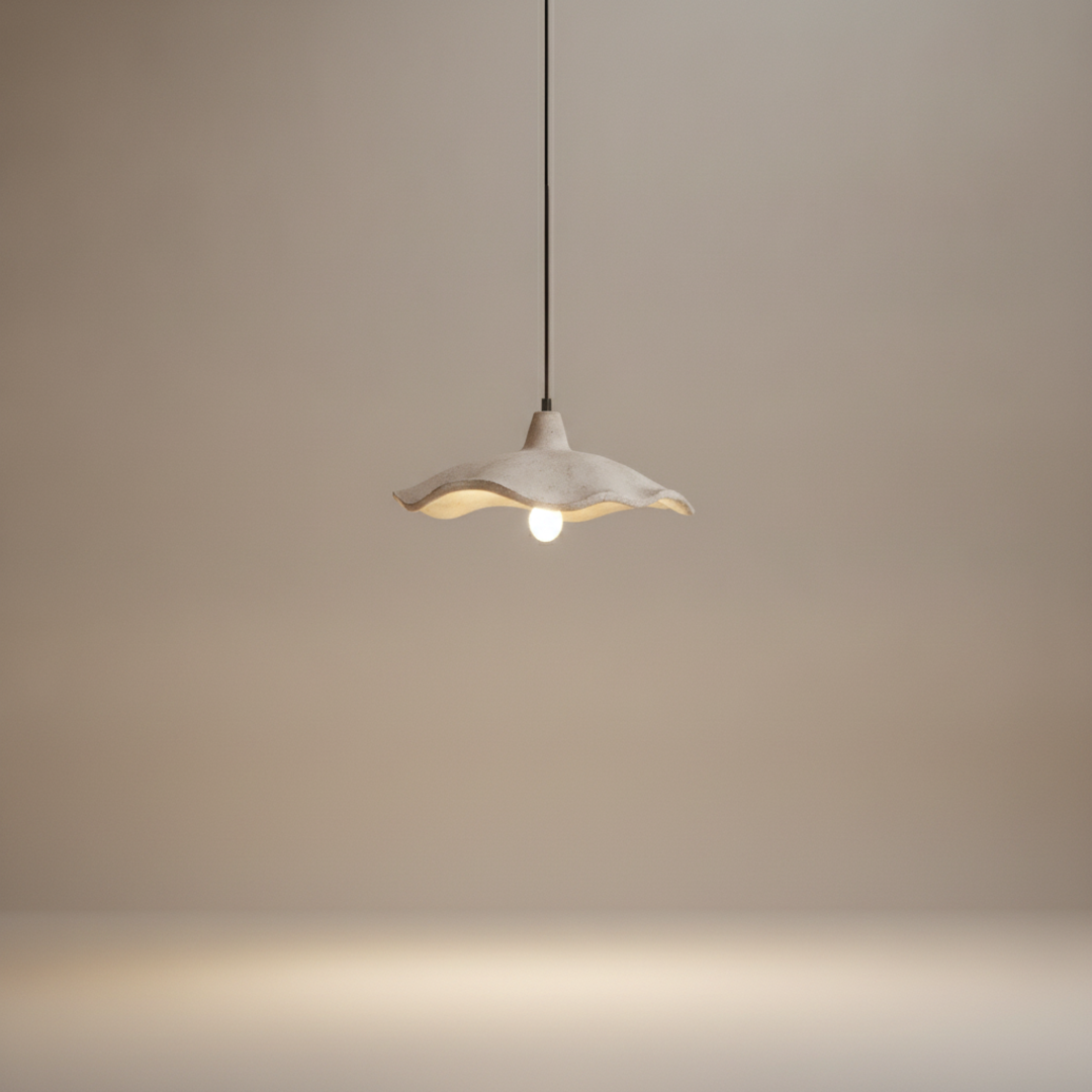 Keldvik — Floraluxe Pendant Light, Handcrafted Cement Design — Premium Catalog Look, square 1