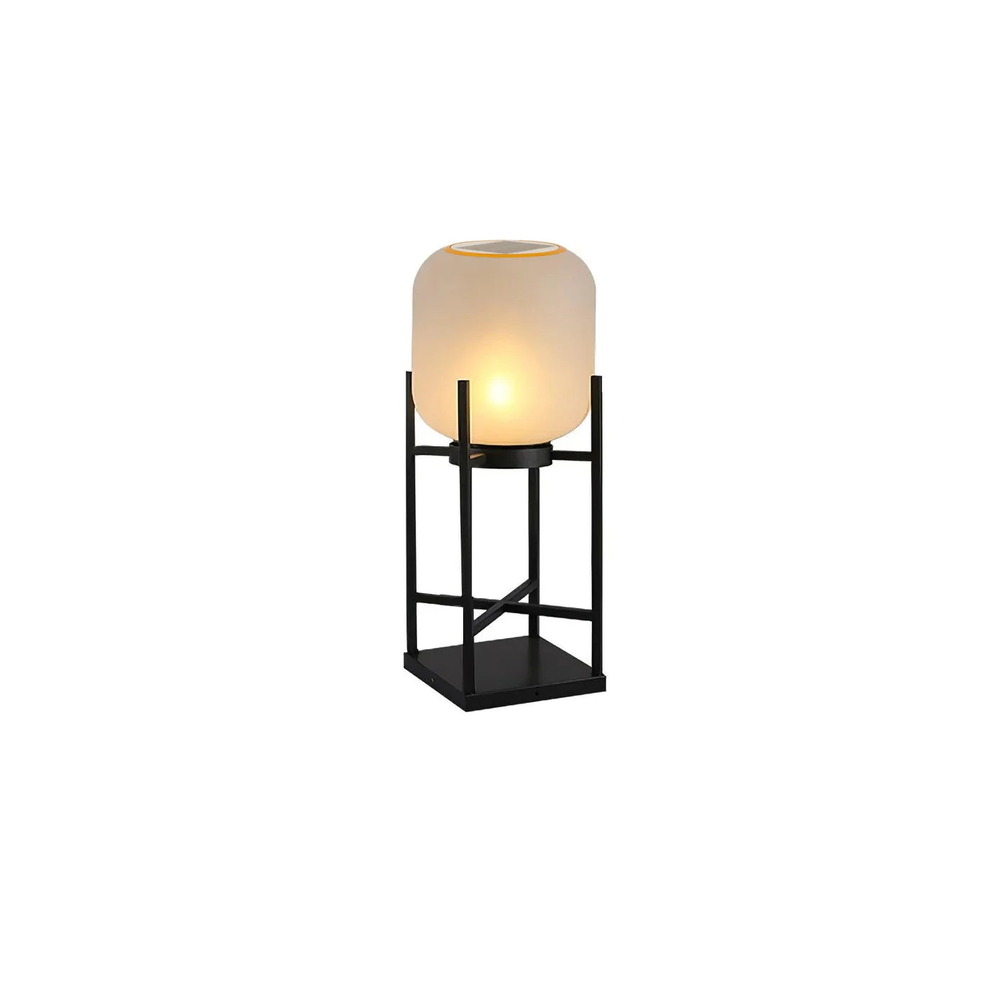 Starlume Outdoor Lantern, Stainless Steel and Glass