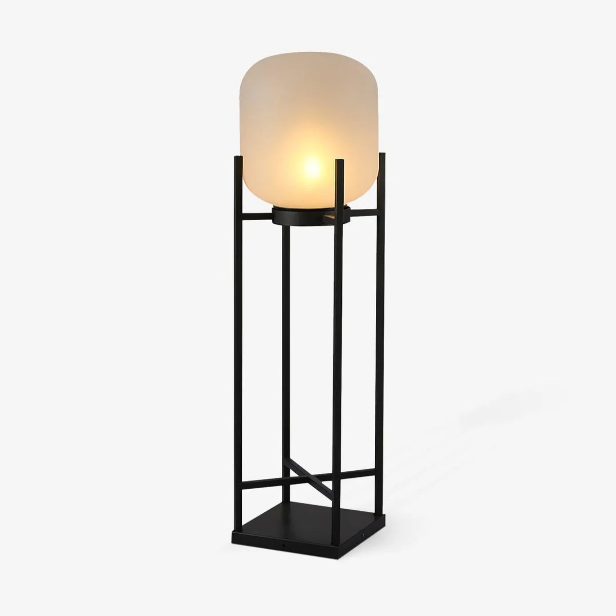 Starlume Outdoor Lantern, Stainless Steel and Glass