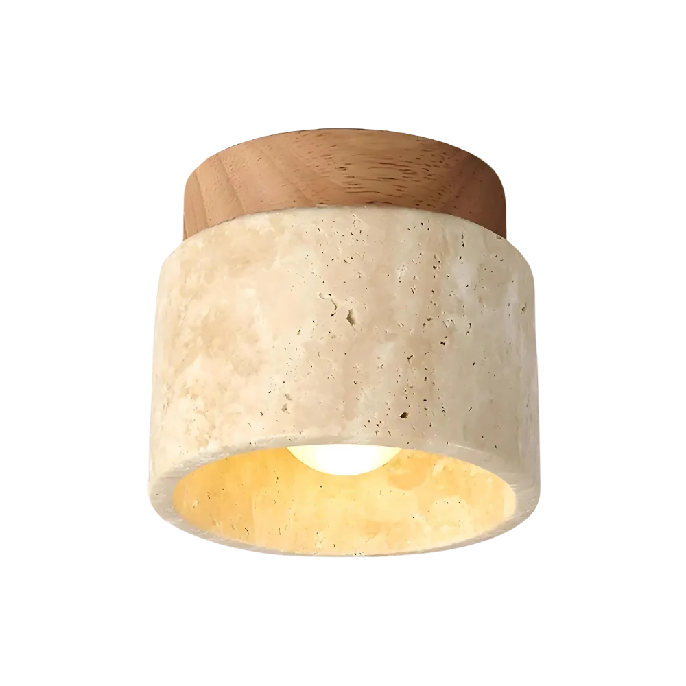 Dimensional view of TranquilStone lamp