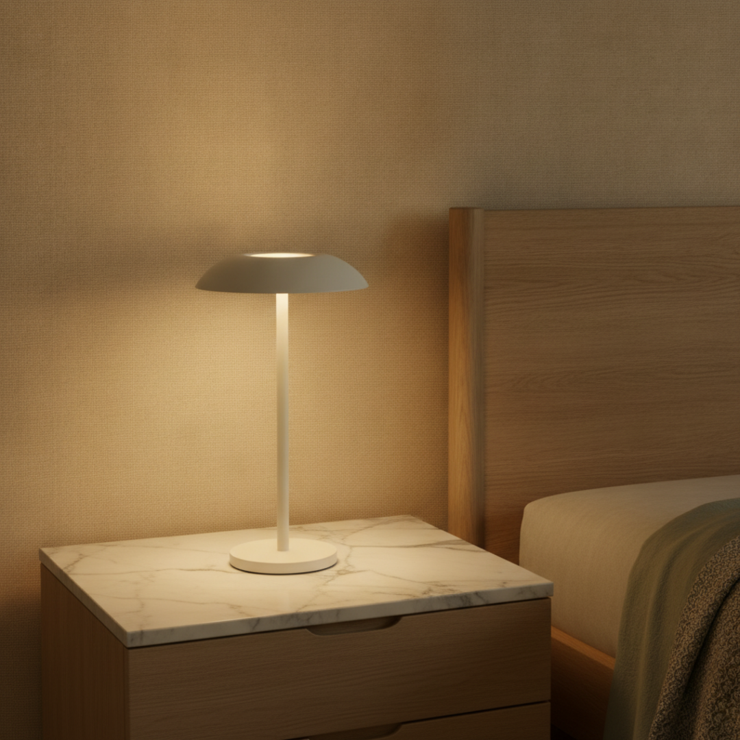 Keldvik — Astrid Table Lamp, Iron and Warm LED — Luxury Interior, square 1