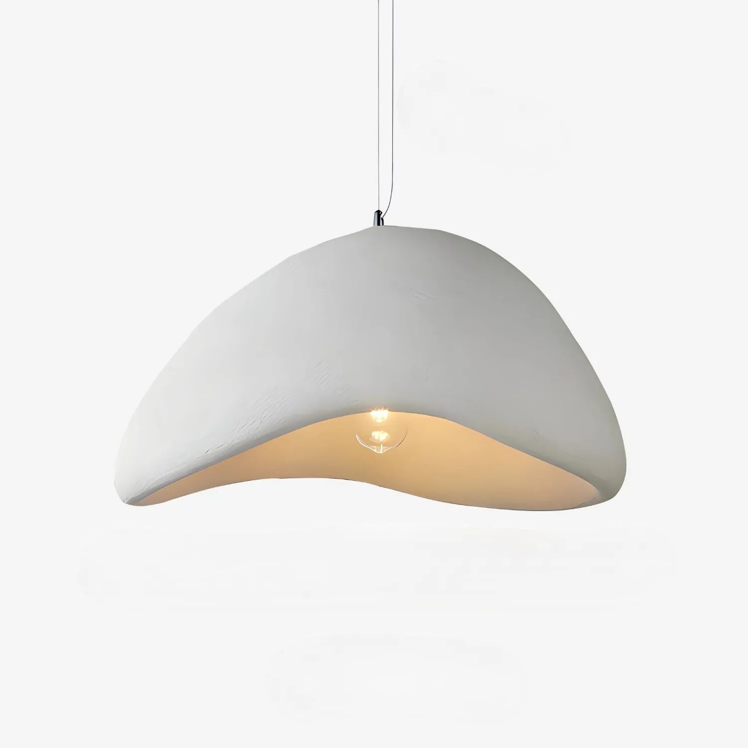 Calmform Pendant Light, Hand-Finished Polymer