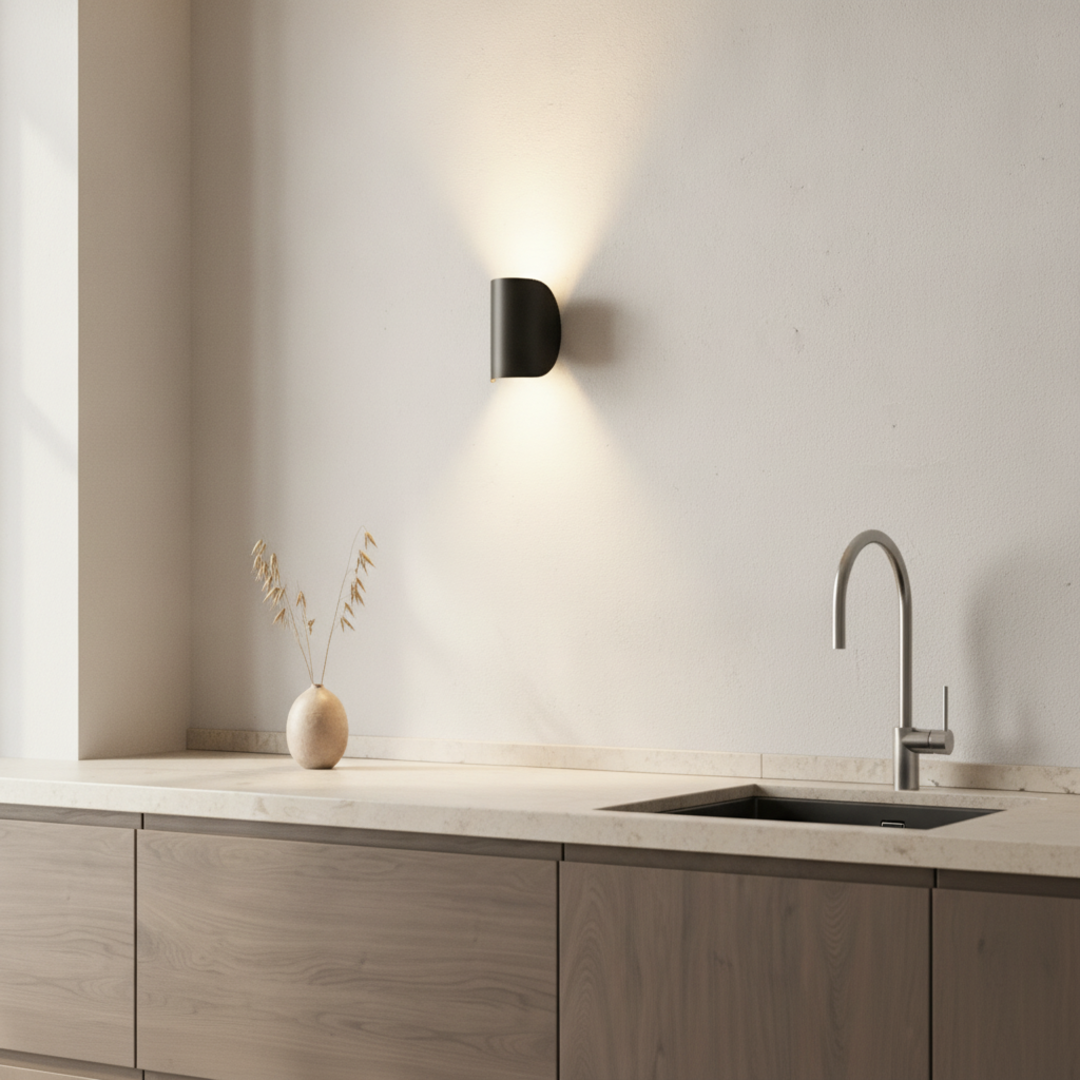 Keldvik — Bjorn Wall Sconce, Aluminium Up Down Light — Kitchen Counter, square 1