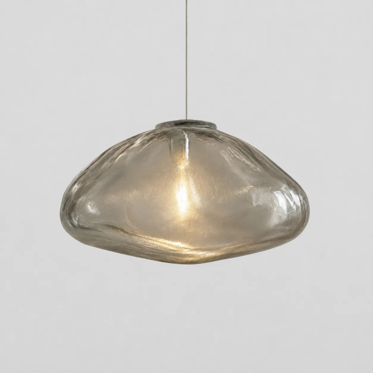 Driftlight Pendant Light, Handcrafted Glass Shade