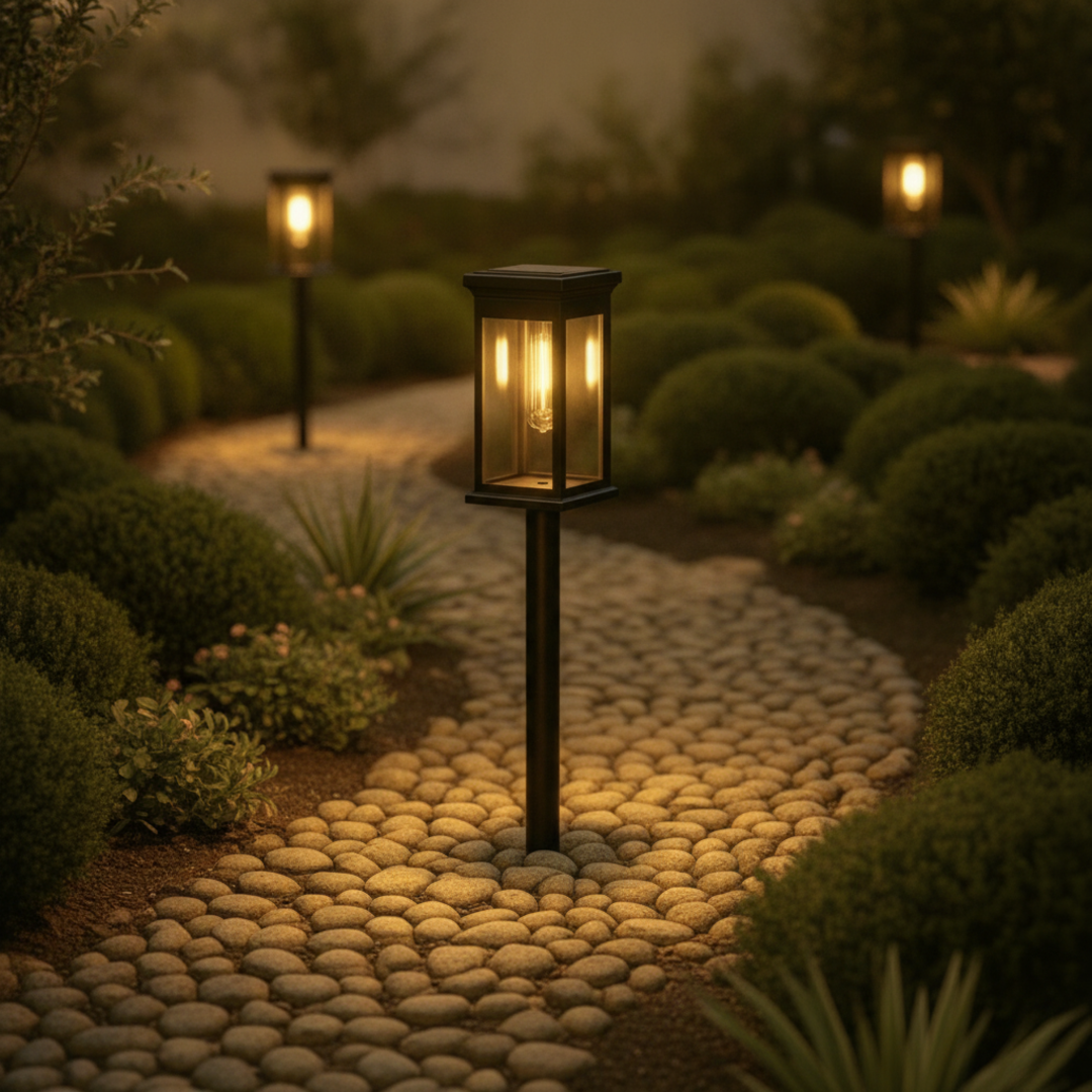 Keldvik — Vega Outdoor Lamp, Weather-Resistant Solar-Powered ABS — Outdoor Garden, square 2