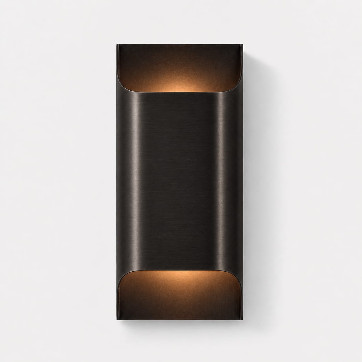 Glowdome Wall Lamp, Hand-Finished Solid Brass