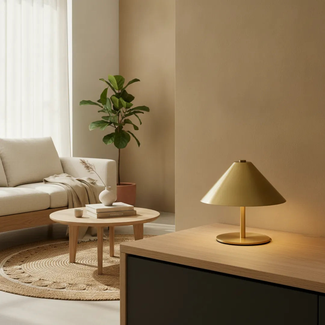 Glowhaven Table Lamp, Portable Touch-Controlled LED