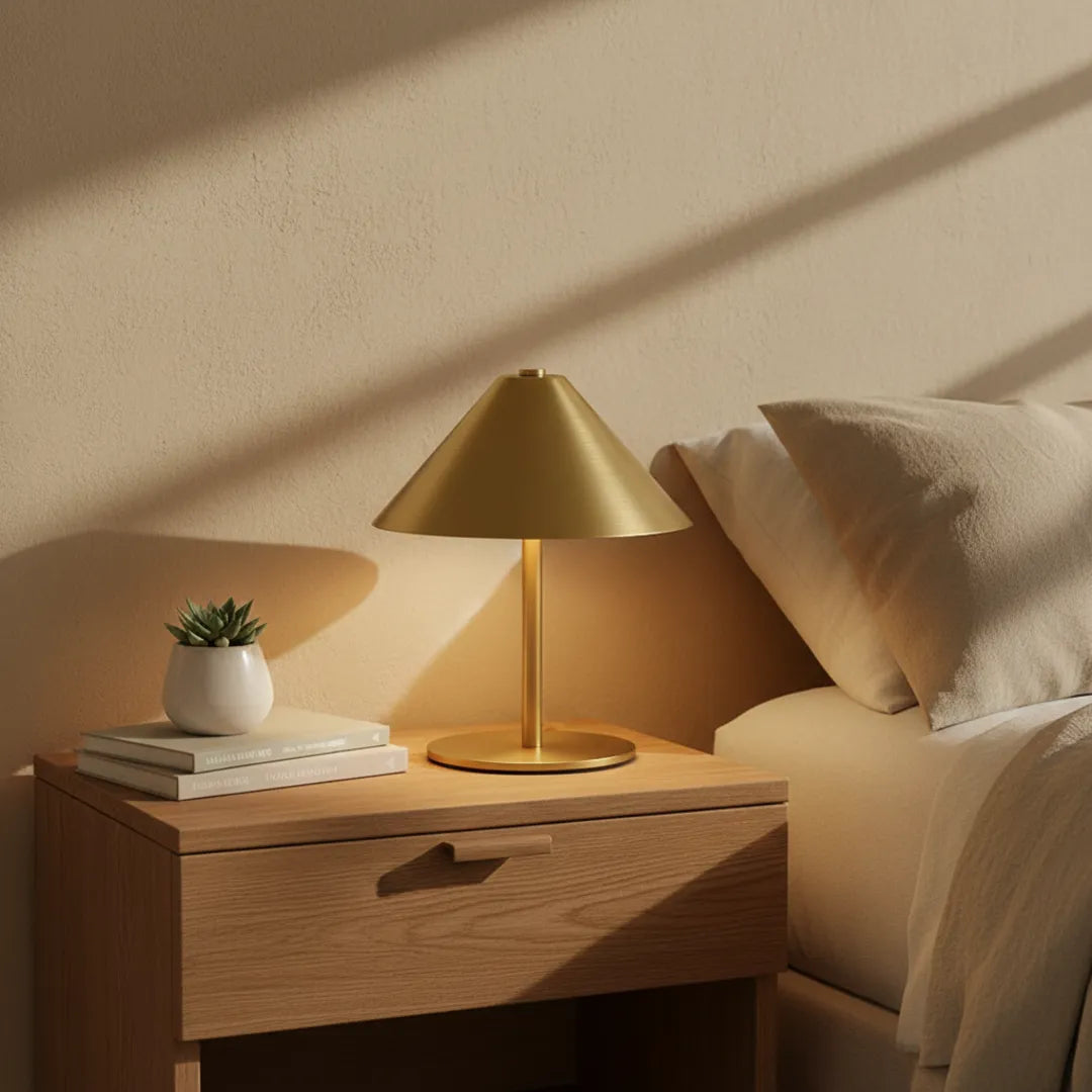 Glowhaven Table Lamp, Portable Touch-Controlled LED