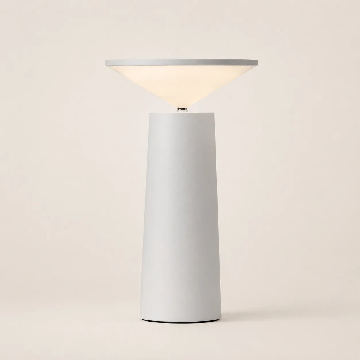 Mistbloom Table Lamp, Touch-Sensitive Metal and Plastic