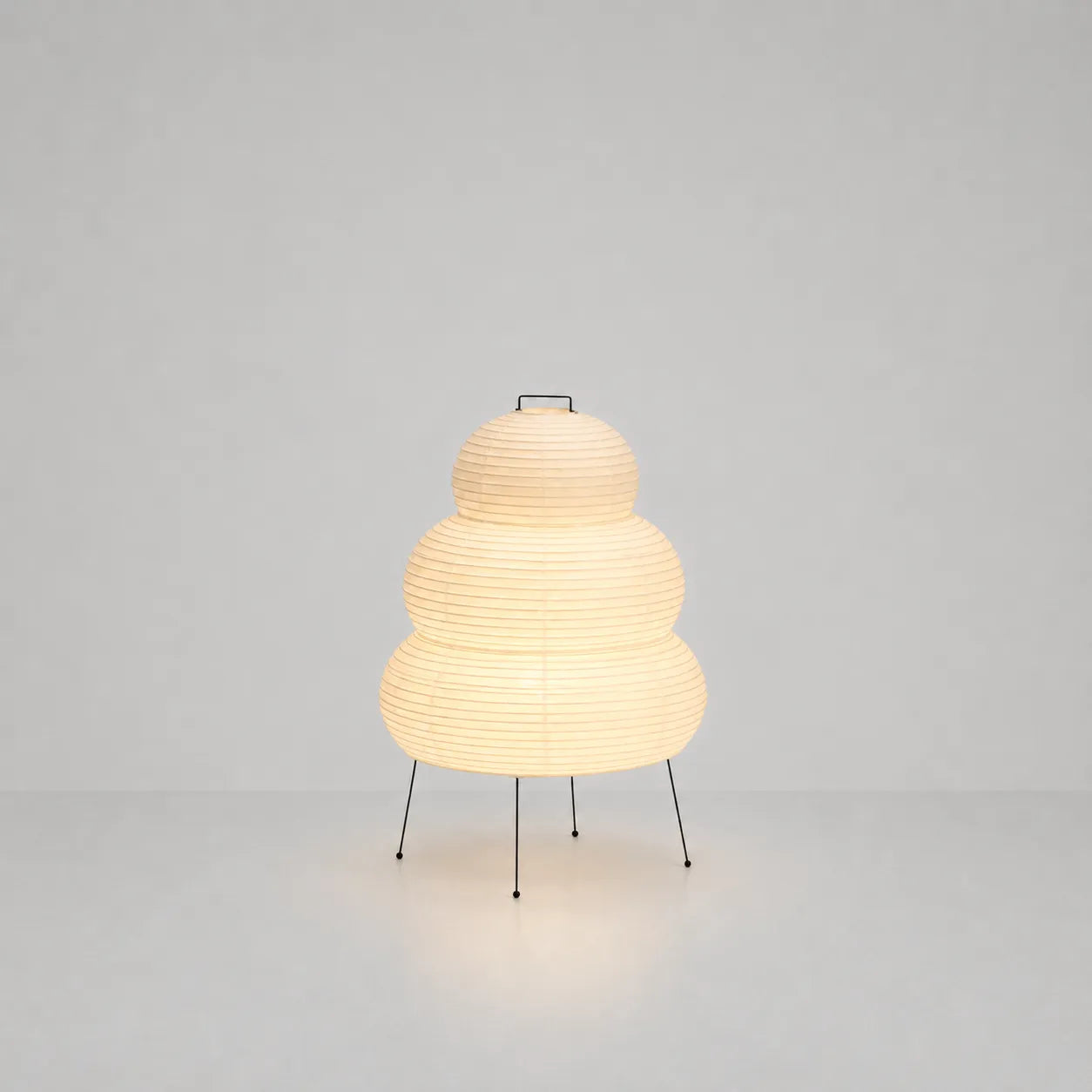 Shiro Table Lamp, Handmade Mulberry Paper Shade