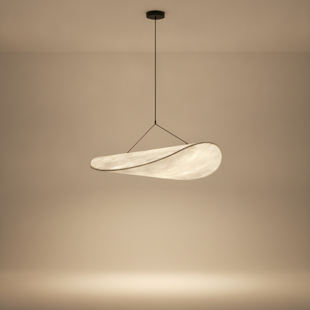 Keldvik — Cloudveil Pendant Light, Soft White TYVEK — Premium Catalog Look, square 2