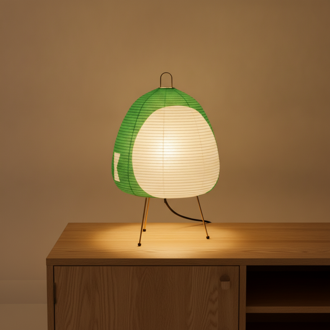 Keldvik — Serenitea Table Lamp, Handcrafted Rice Paper Shade — Warm Neutral Studio, square 4