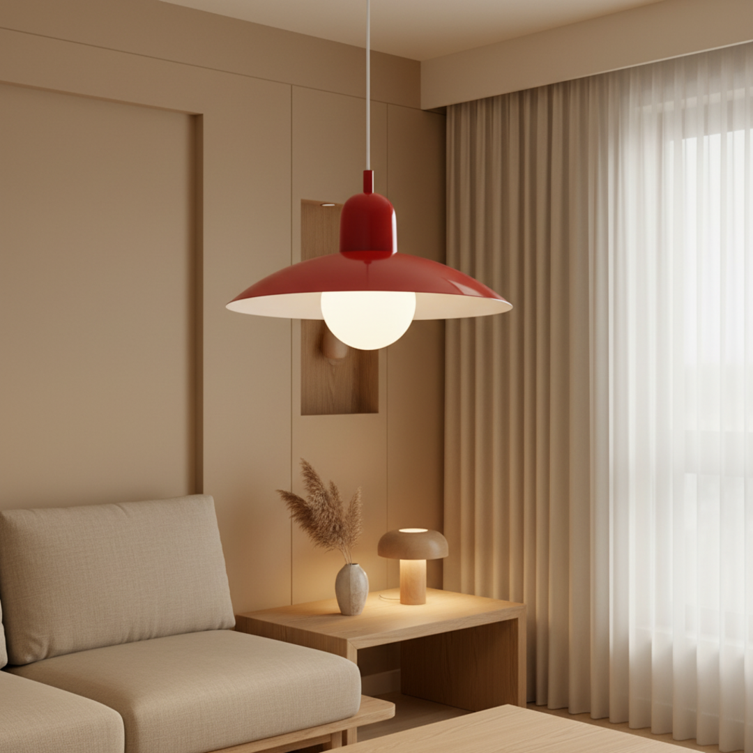 Keldvik — Emberline Pendant Light, Durable Iron in Macaron Hues — Floor Lamp in Japandi Living Room, square 1