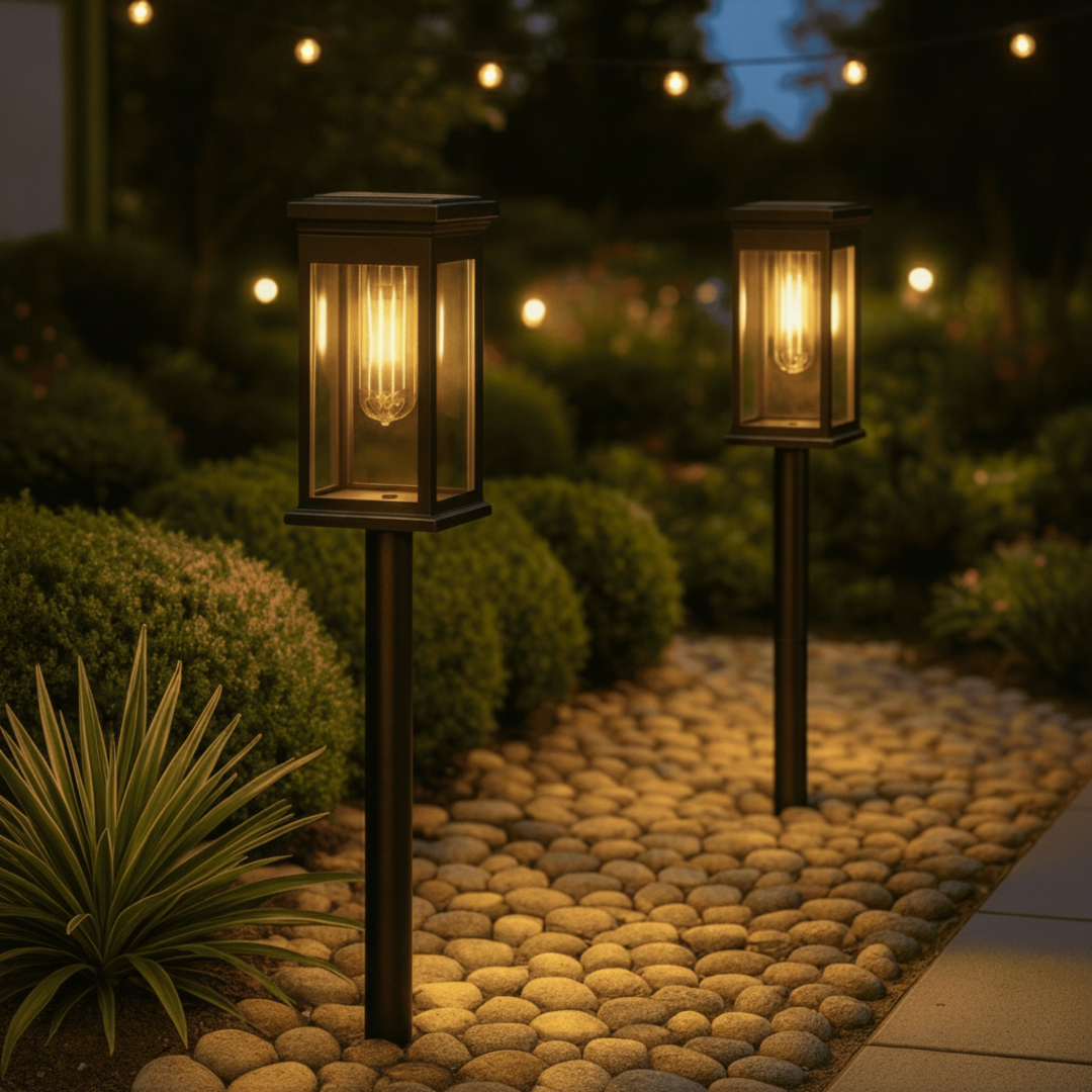 Keldvik — Vega Outdoor Lamp, Weather-Resistant Solar-Powered ABS — Outdoor Garden, square 3