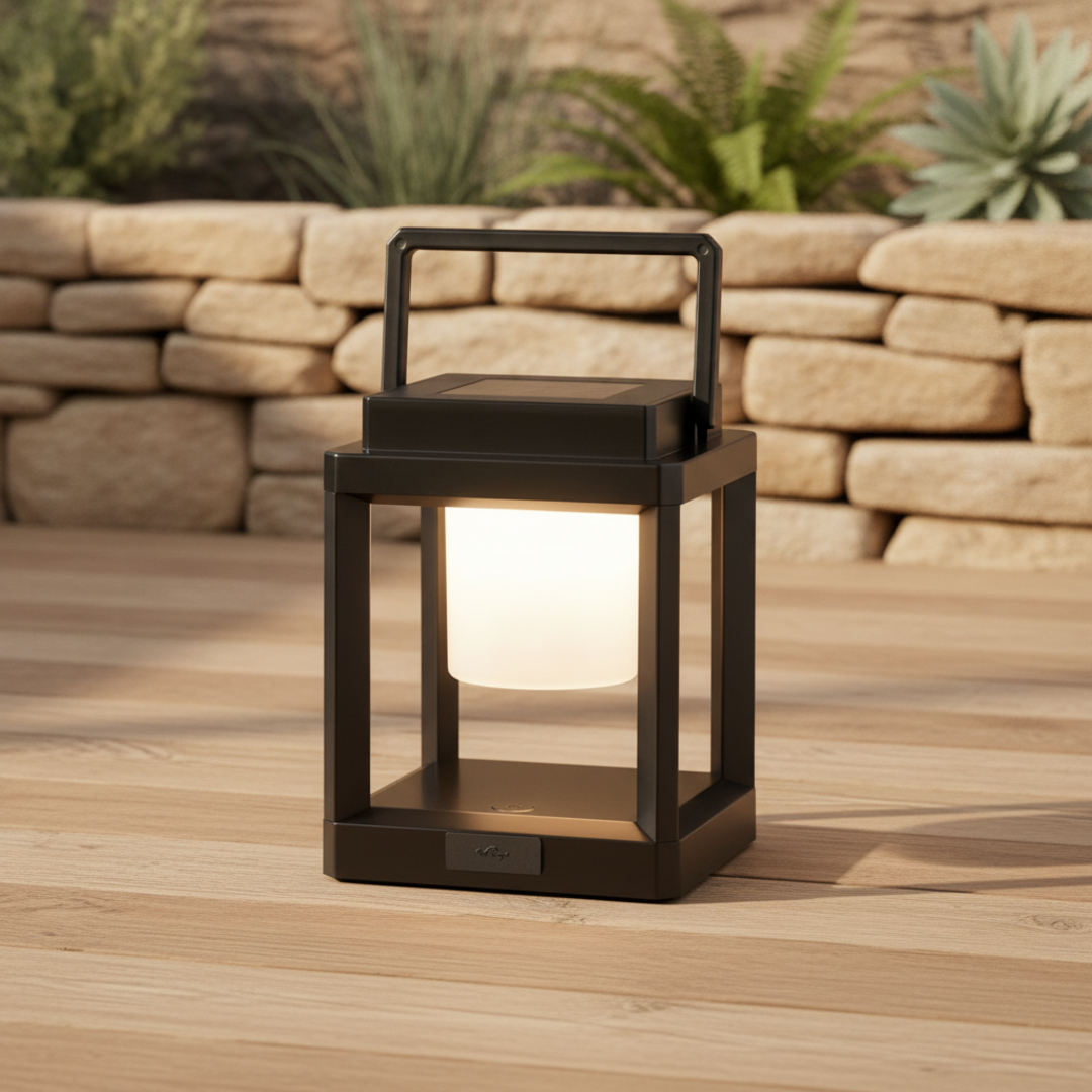 Keldvik — Hearthlight Outdoor Lantern, Eco-Friendly Solar Power — Outdoor Patio, square 2