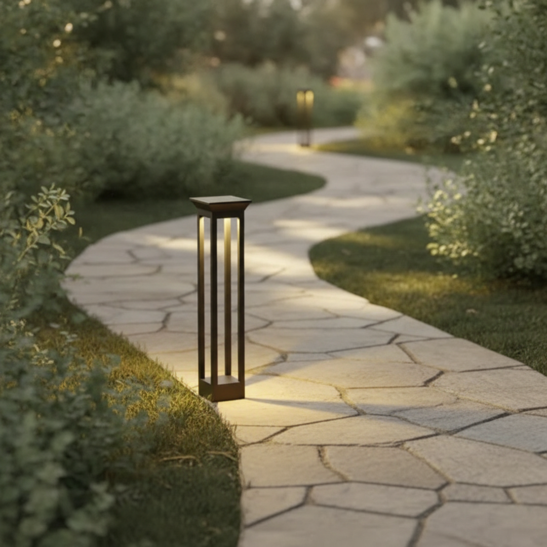 Keldvik — Glowspire Outdoor Light, Weather-Resistant Aluminium — Outdoor Garden, square 1