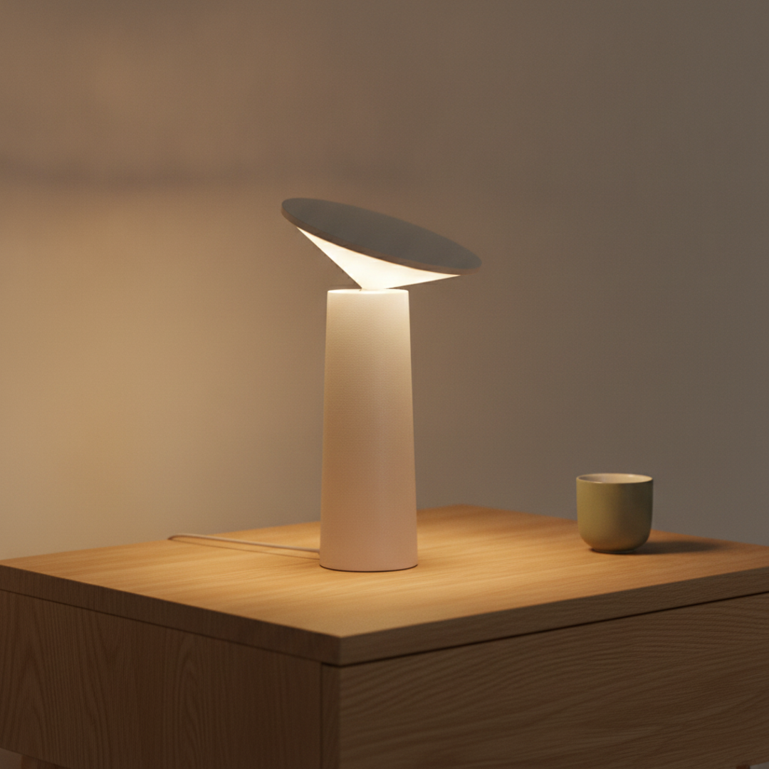 Keldvik — Mistbloom Table Lamp, Touch-Sensitive Metal and Plastic — Premium Catalog Look, square 1