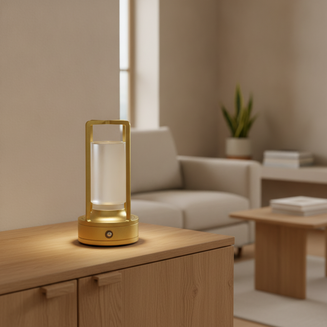 Keldvik — AuraGlow Table Lamp, High-Quality Acrylic — Modern Home Interior, square 1