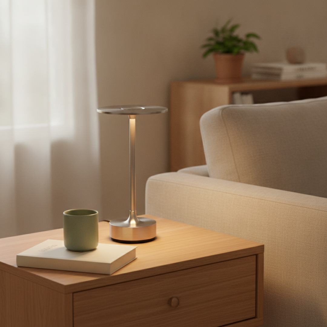 Keldvik — Glowtap Desk Light, Premium Aluminium Rechargeable — Modern Home Interior, square 2