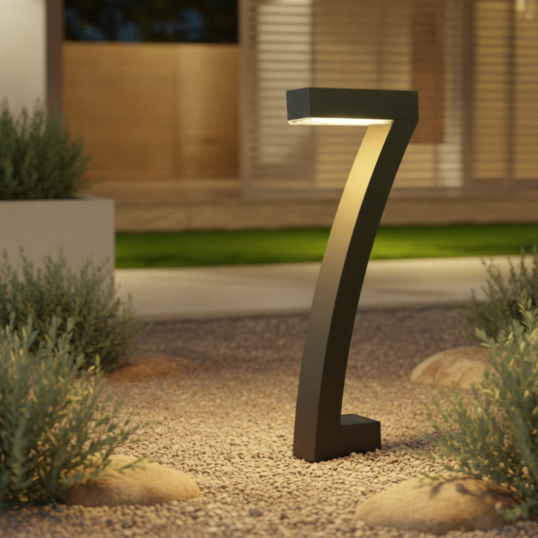 Keldvik — Dawnlight Outdoor Lamp, Solar-Powered Warm White Illumination — Modern Garden with Solar Lights, square 2
