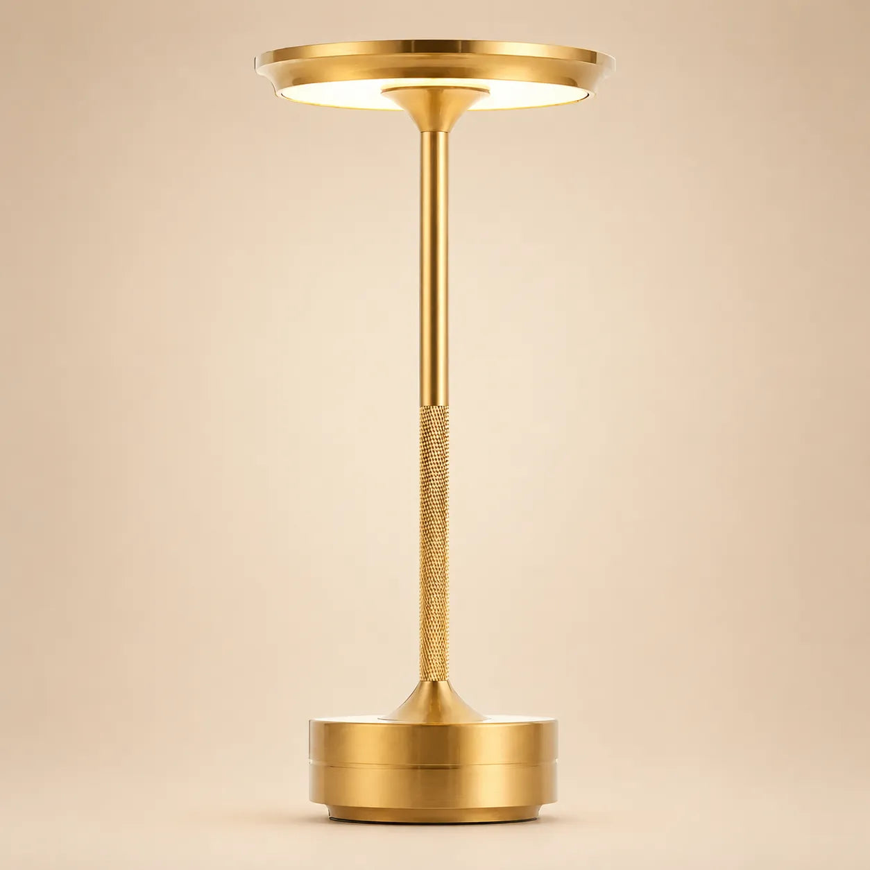 Glowtap Desk Light, Premium Aluminium Rechargeable