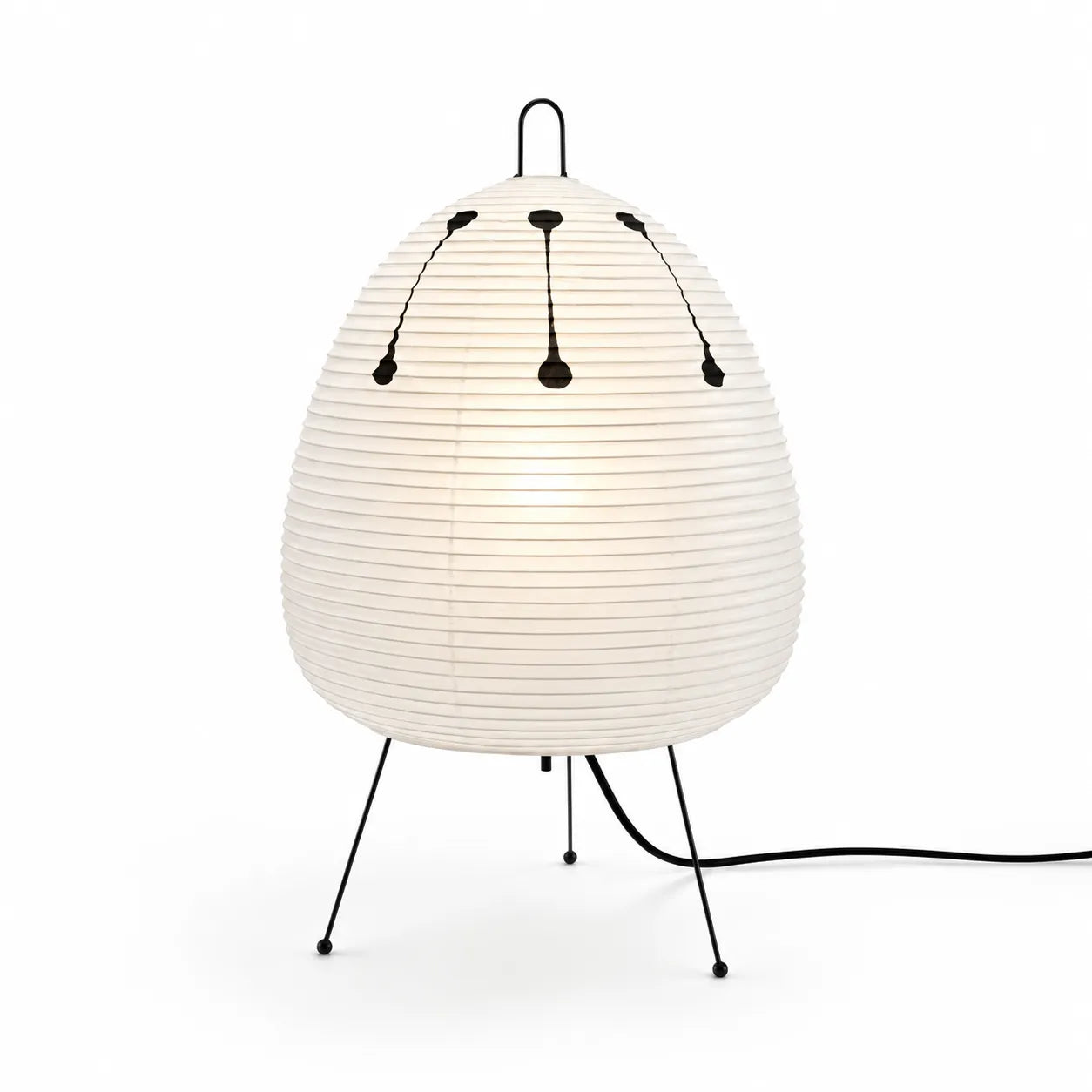Serenitea Table Lamp, Handcrafted Rice Paper Shade