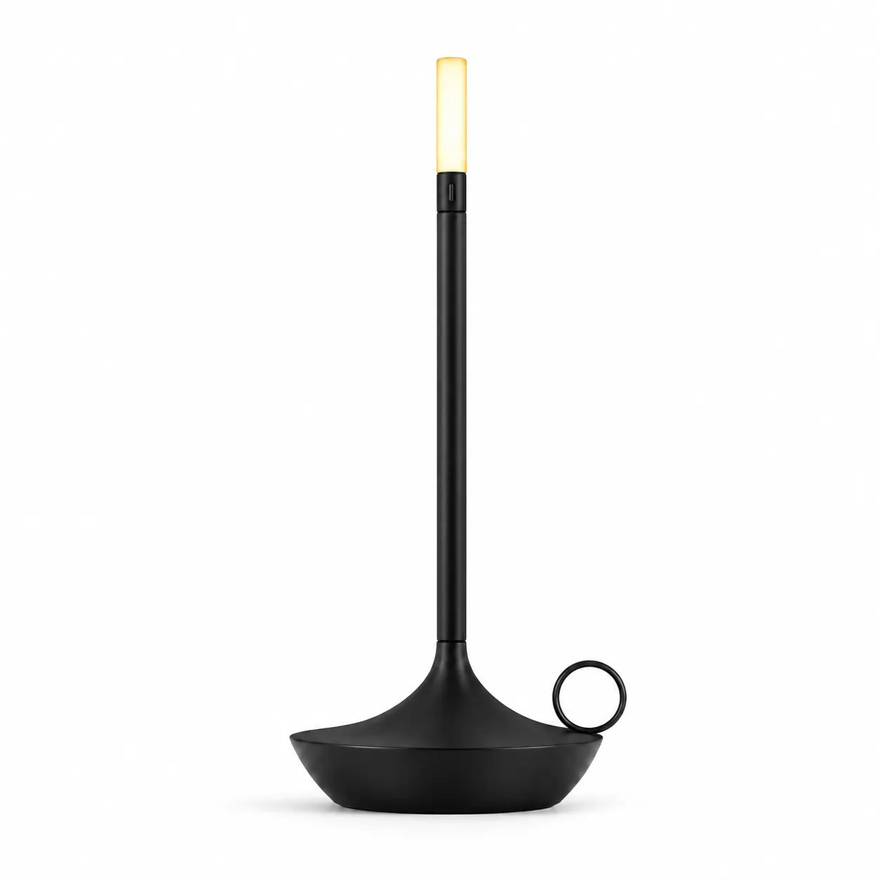 Svelte Table Lamp, Brushed Aluminium Finish